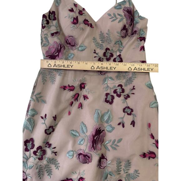 Jenny Yoo Collection Floral Embroidered Dress – Size 6 - Picture 9 of 12